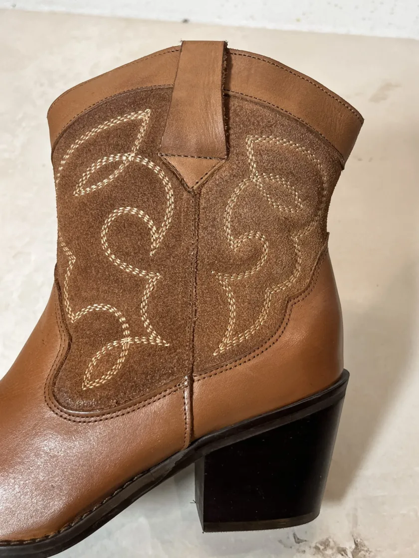 Bota Brenda Caramelo - Western